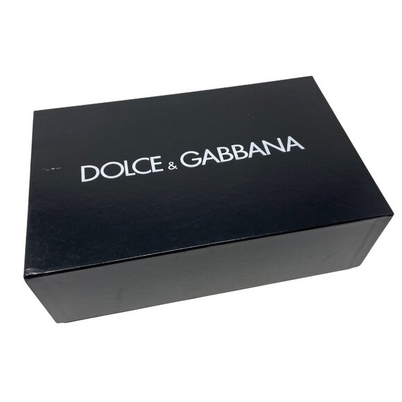 Dolce&Gabbana Black Satin Heel Size 37.5 Decollete Raso in Nero Platform - Picture 8 of 16